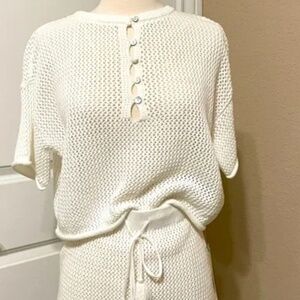 Moon & Madison swim Knit Coverup Set